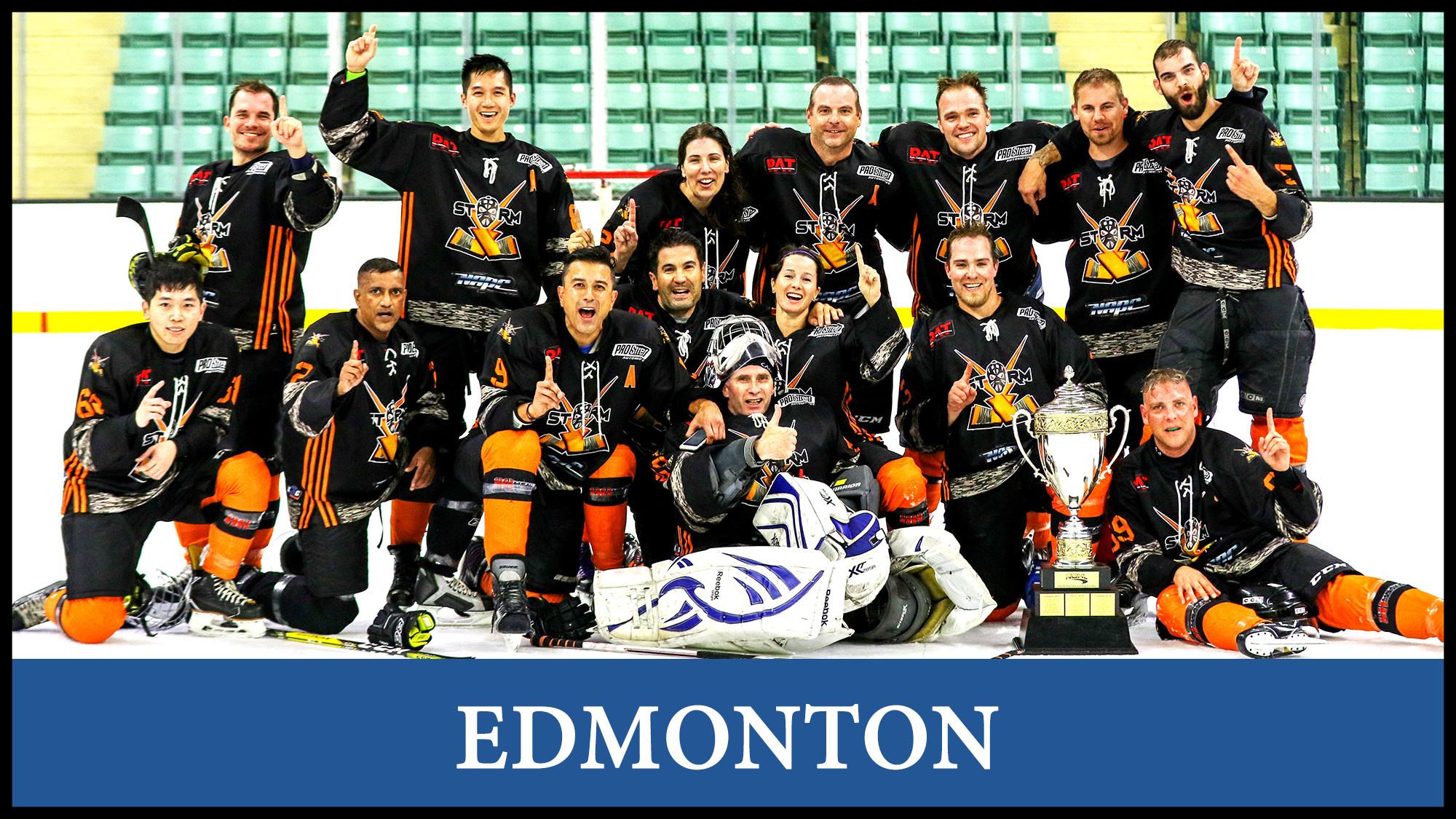 Hockey in Edmonton, League team and player registration, stats, schedules. For men and women to play hockey in a fun and safe environment.